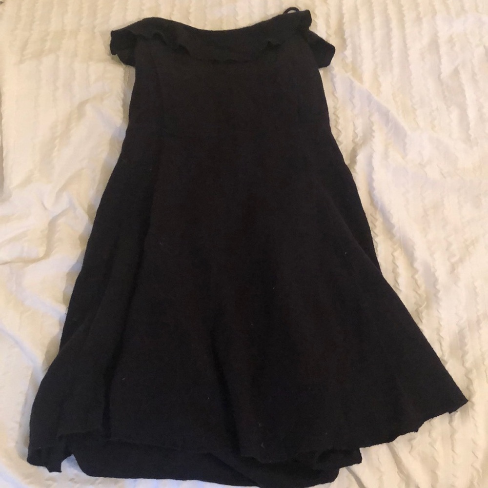 FREE PEOPLE DRESS WITH SHELL DETAIL